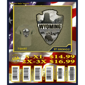 WYOMING ARROWHEAD T-SHIRT