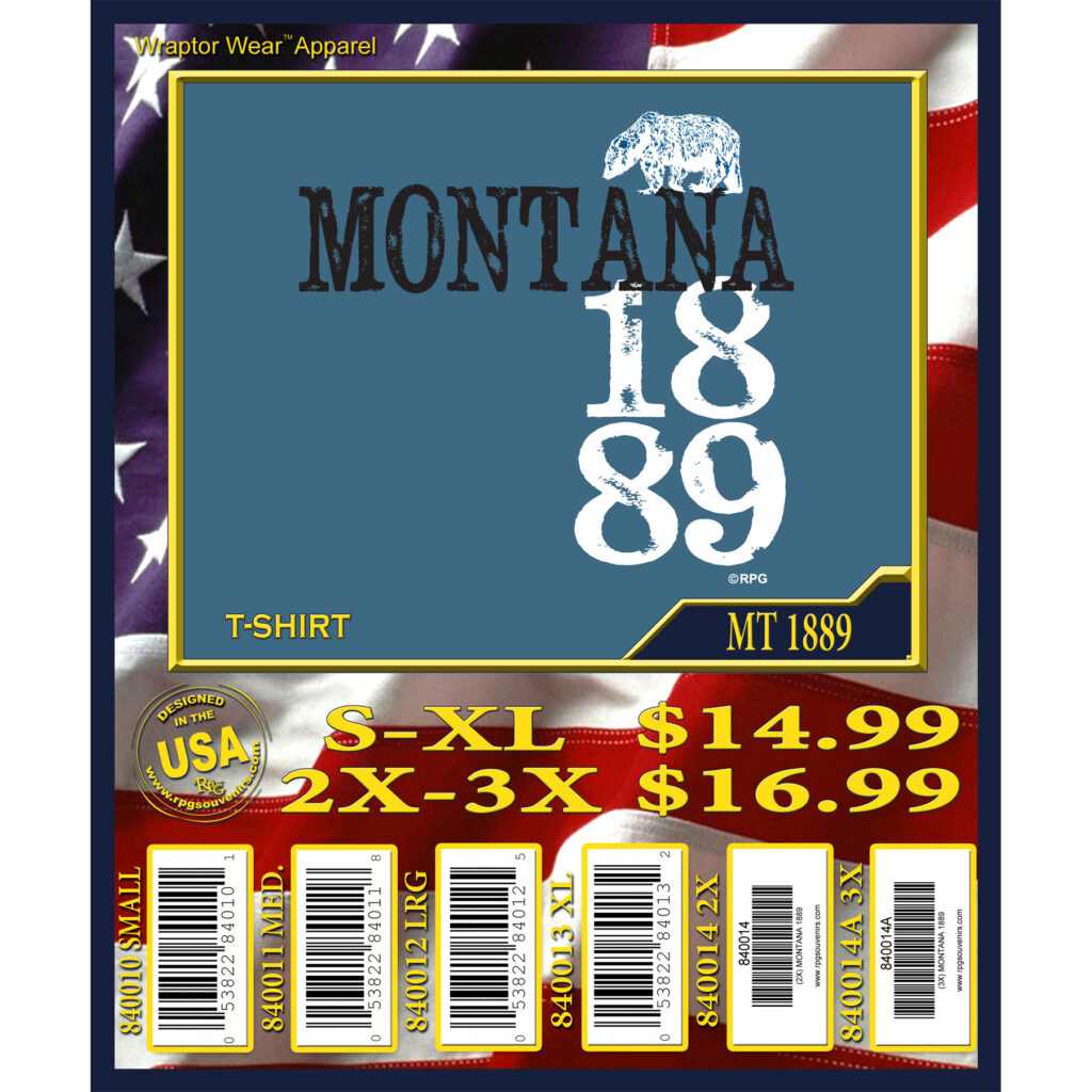 MONTANA 1889 T-SHIRT