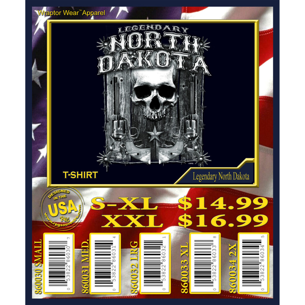 LEGENDARY NORTH DAKOTA T-SHIRT