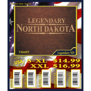 NORTH DAKOTA CHOCOLATE T-SHIRT