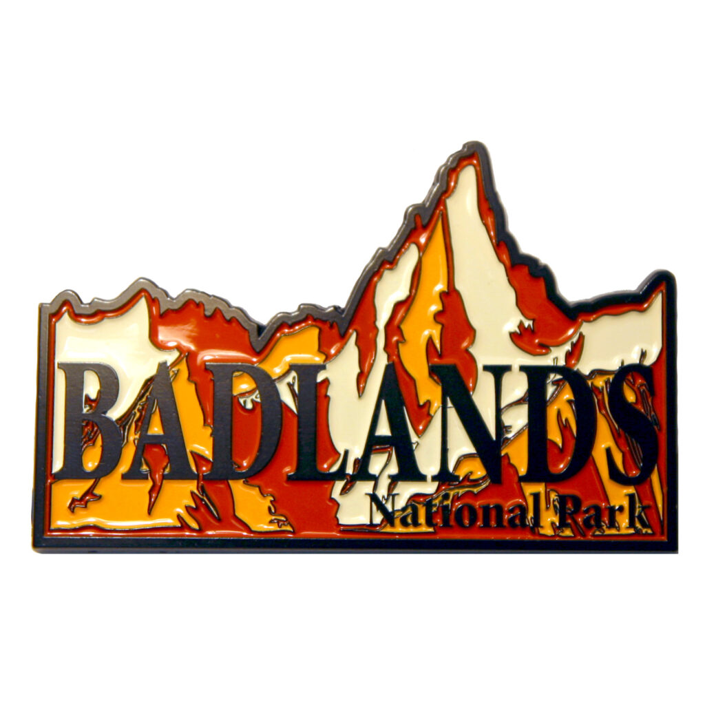 Badlands Metal Magnet