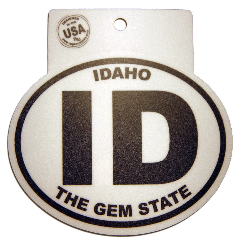 Idaho Oval Sticker