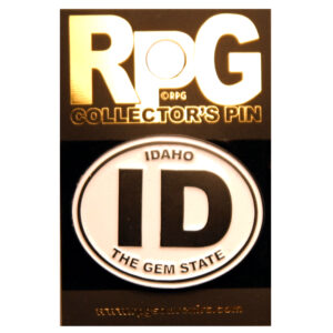 Idaho Oval Enamel Tac