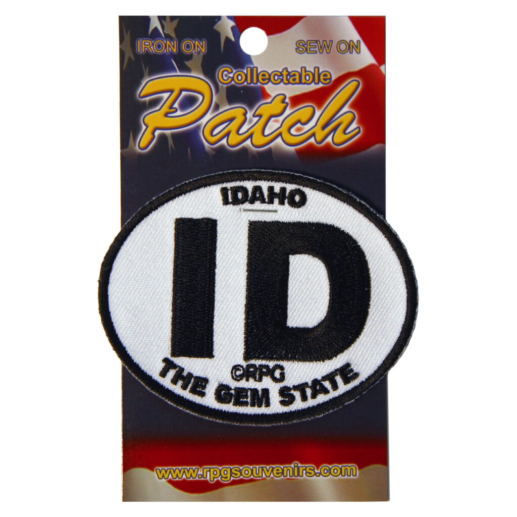 Idaho Oval Patch