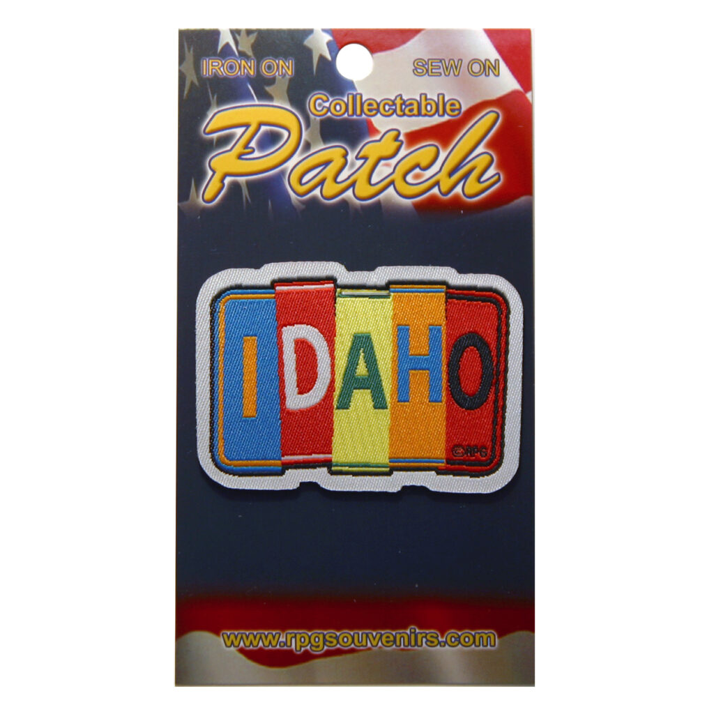 Idaho License Plate Patch