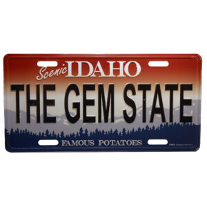 Idaho State License Plate