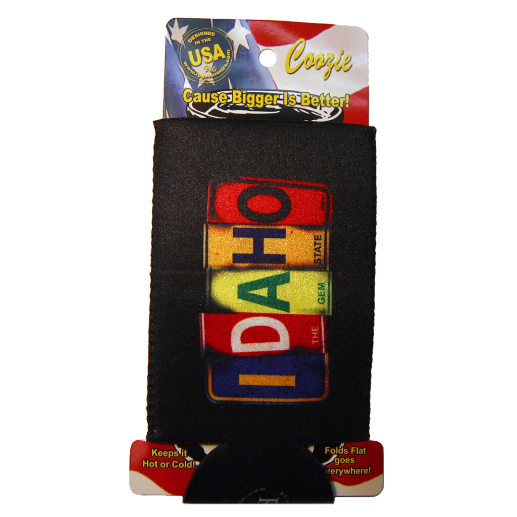 Idaho Large License Plate Can Coozie