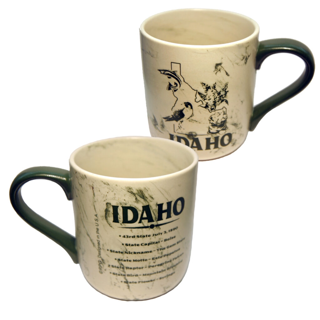 Idaho Marble History Mug