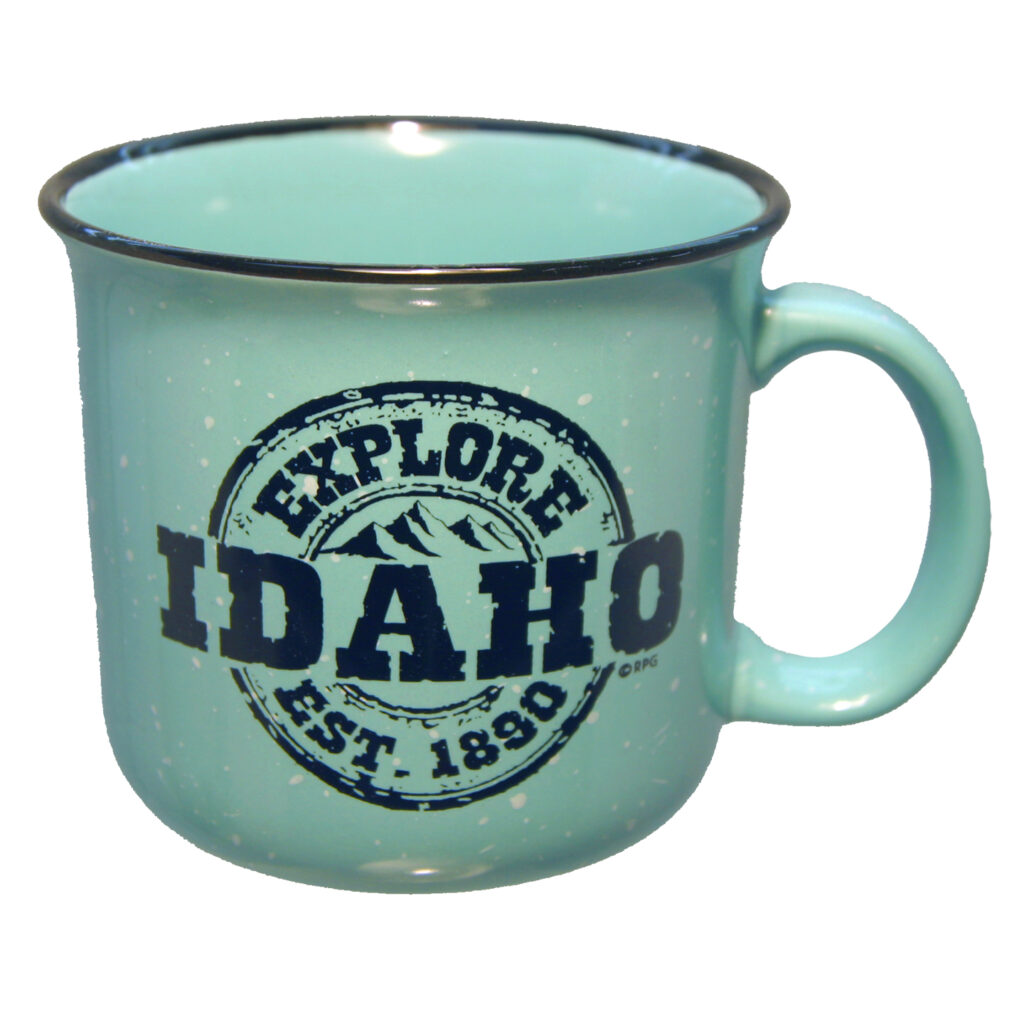 Idaho Ceramic Camper Mug