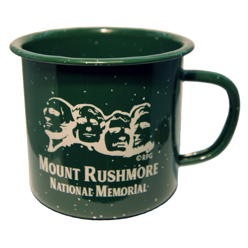 Mount Rushmore Metal Cup