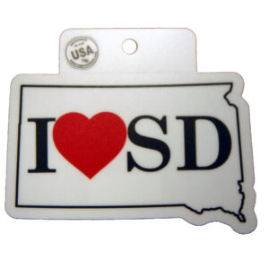 SOUTH DAKOTA STATE SHAPE STICKER