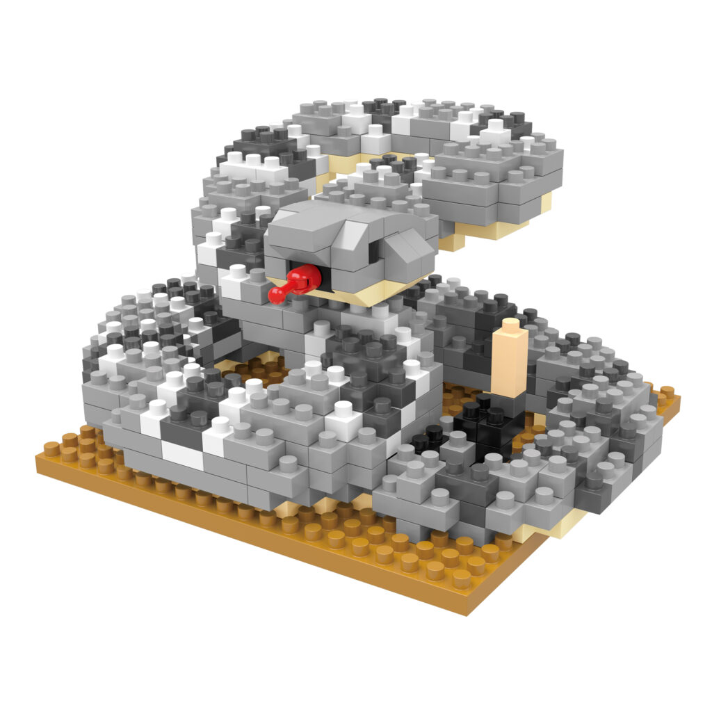 Prairie Rattlesnake Mini Blocks