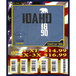 Idaho Est 1890 T Shirt