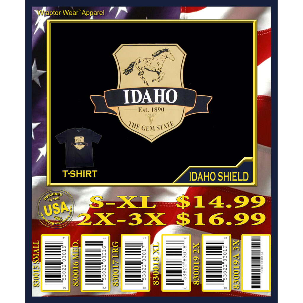 Idaho Shield T Shirt