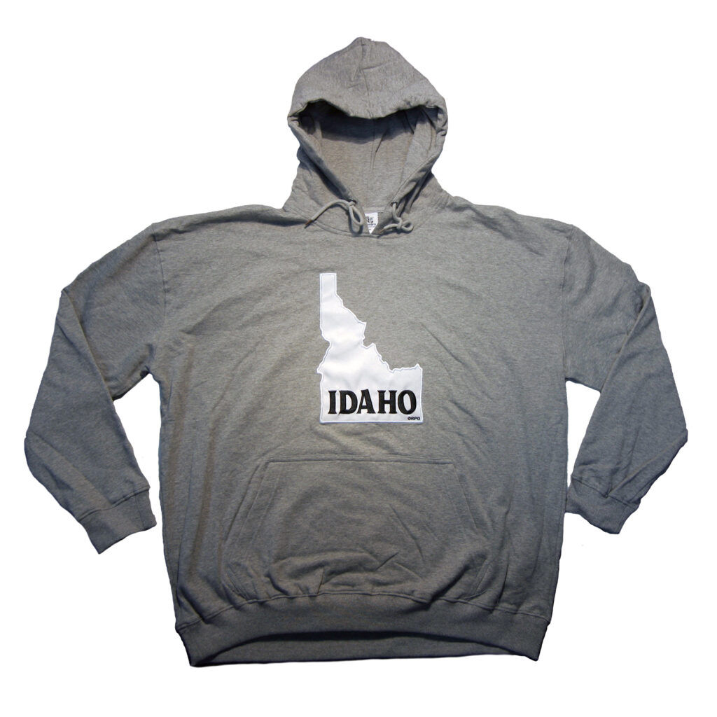 Idaho Sport Grey Pullover Hoody