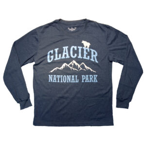 Glacier Heathered Navy L/S