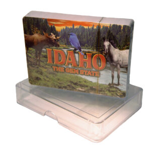 Idaho Acrylic Box Playing Cards
