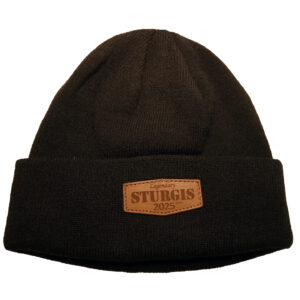 Sturgis, SD Black Beanie