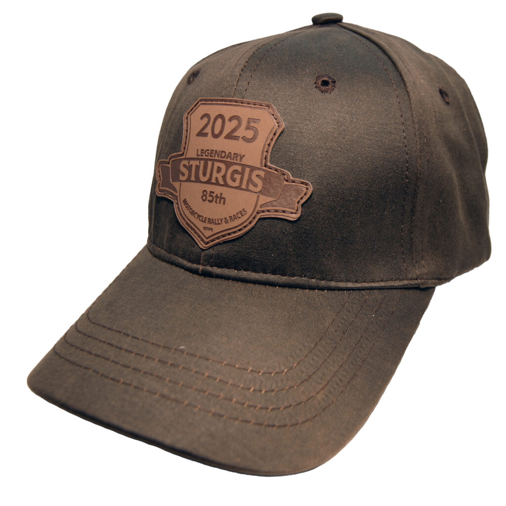Sturgis SD Shield Oil Cloth Hat