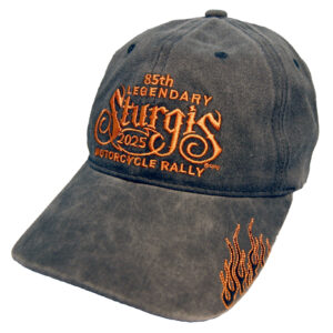 Sturgis SD Dated Washed Black Hat