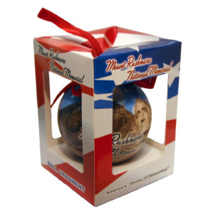 MOUNT RUSHMORE ROUND ORNAMENT