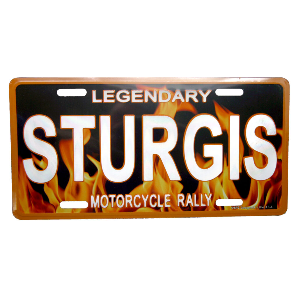STURGIS, SD LICENSE PLATE