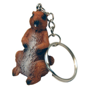 PRAIRIE DOG POLY KEYCHAIN