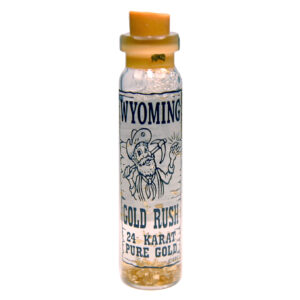 WYOMING GOLD VIAL