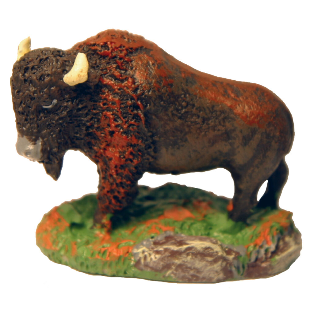 BUFFALO POLY STATUE