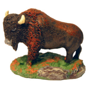 BUFFALO POLY STATUE