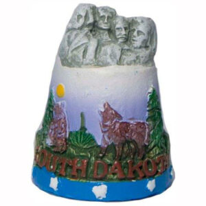 MOUNT RUSHMORE POLY MODEL TOP THIMBLE