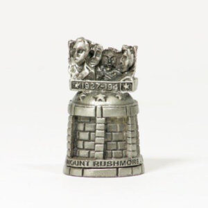 MOUNT RUSHMORE PEWTER MODEL TOP THIMBLE