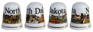 NORTH DAKOTA CITY THIMBLE