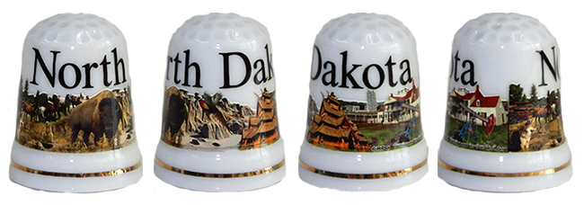NORTH DAKOTA CITY THIMBLE