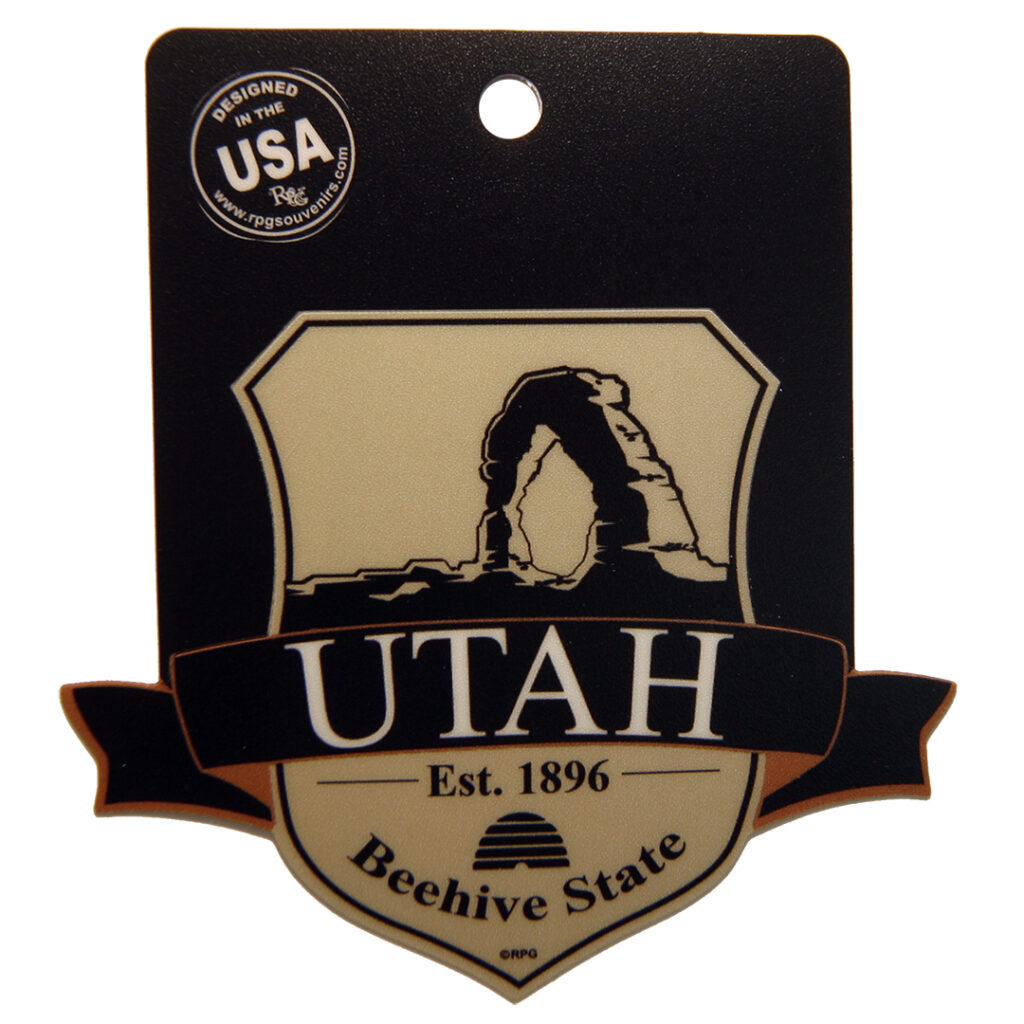 Utah Shield Sticker