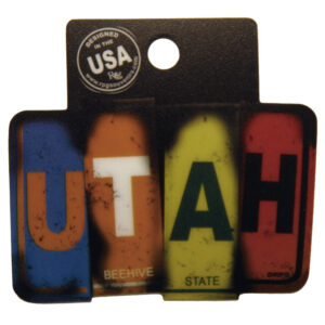 Utah License Plate Sticker