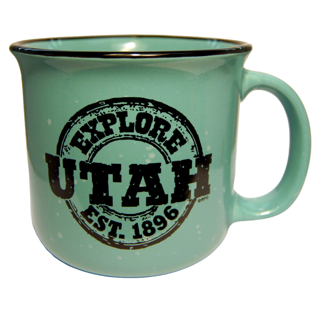 Utah Ceramic Camper Mug