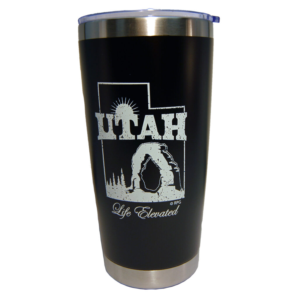 Utah Stainless Steel Double Wall Thermal Mug