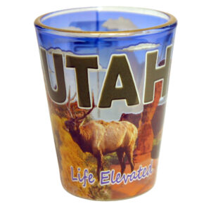 Utah Line Shot with Gold Rim