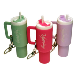 Wyoming Stanley Cup Keychain