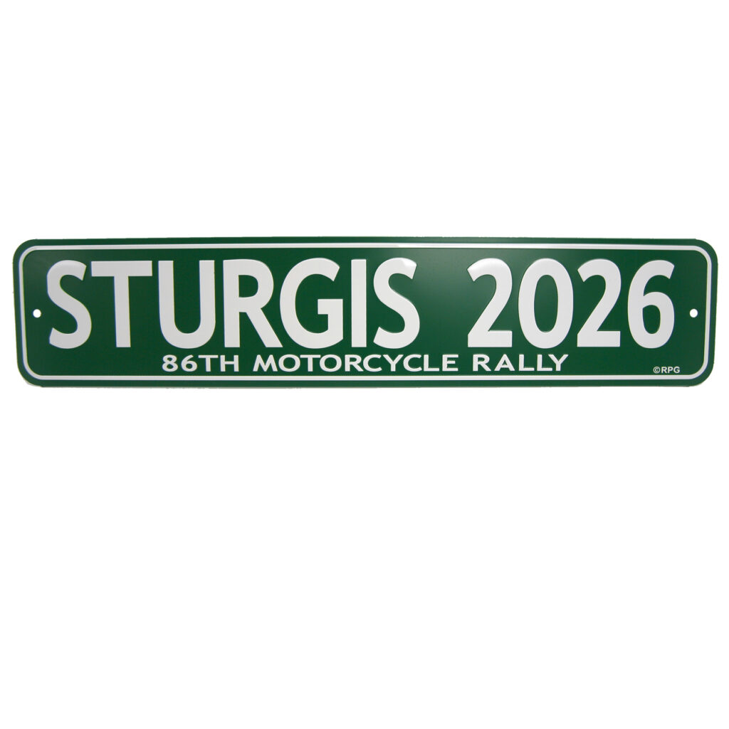 Sturgis SD Dated Street Sign