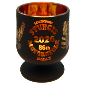 STURGIS DATED METALLIC PLATED SHOT