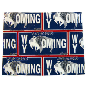 Wyoming Acrylic State Shape Magnet