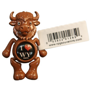 Wyoming Dangling Buffalo Magnet