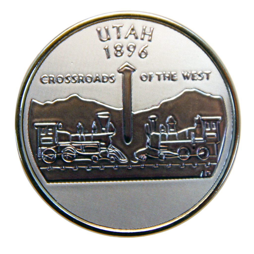 Utah Foil Magnet