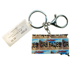 South Dakota State Shape Keychain