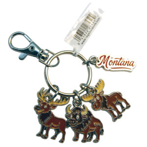 Montana Charm Keychain