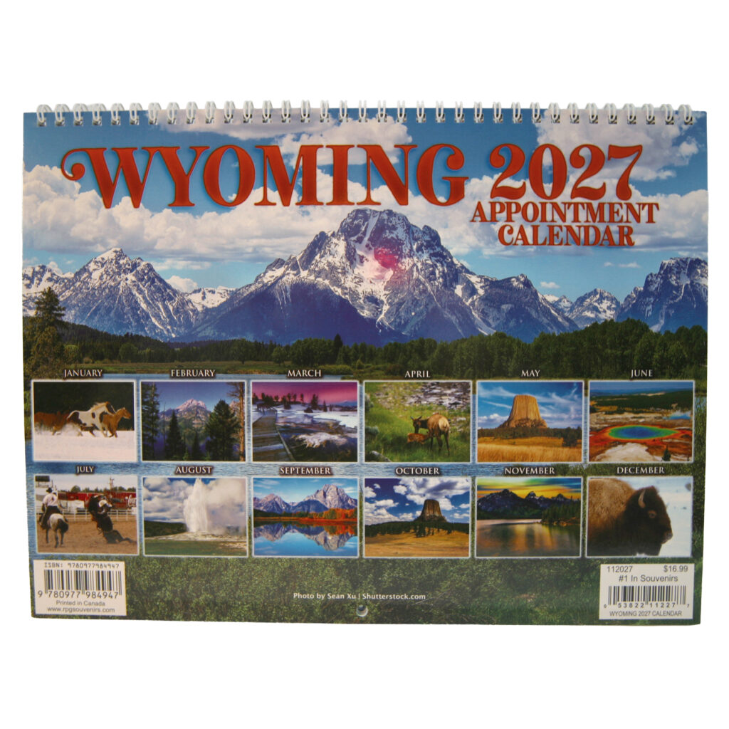 Wyoming 2027 Calendar