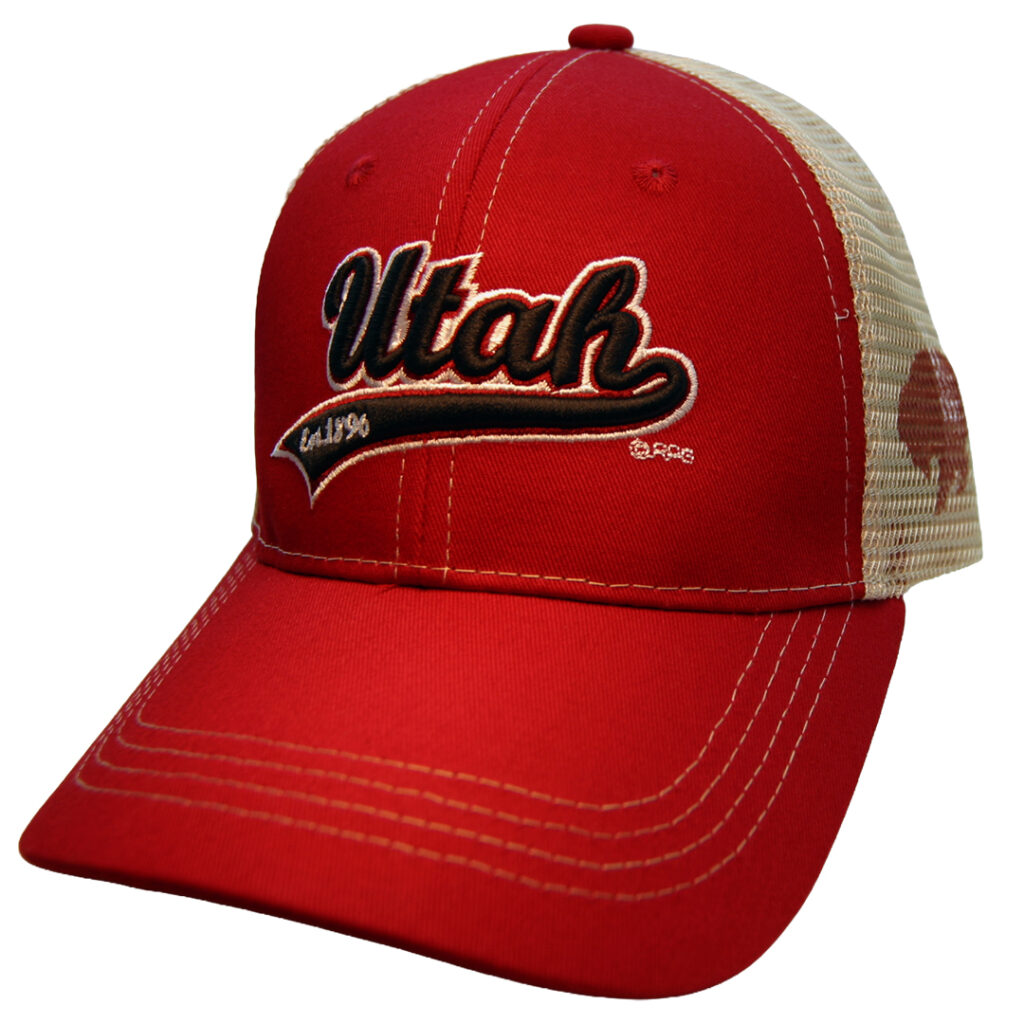 Utah Trucker Hat with Side Print