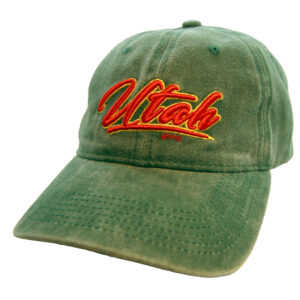 Utah Washed Green Hat